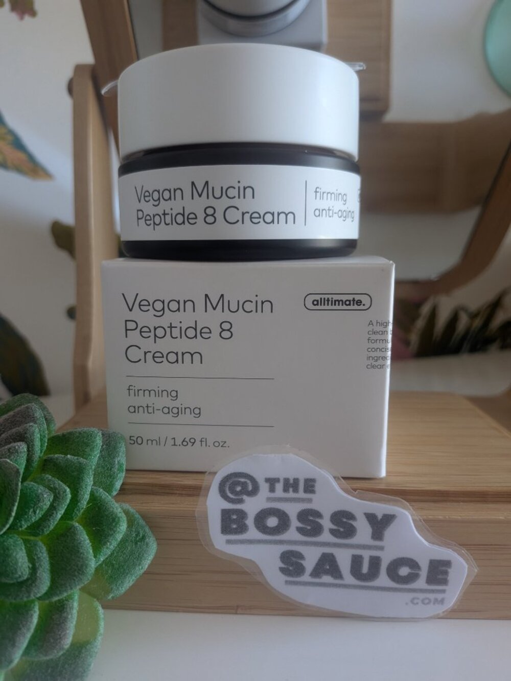 🌸 THE FACE SHOP Alltimate Vegan Mucin Peptide 8 Cream 1.69 oz NIB